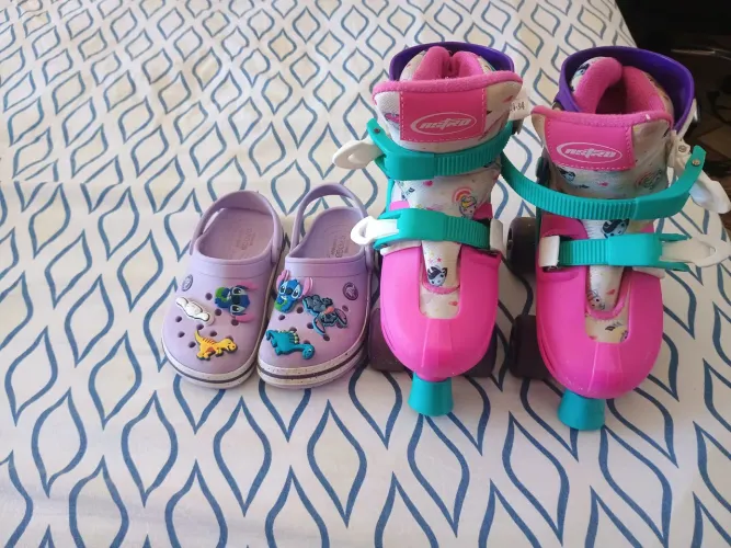 Crocs é patins