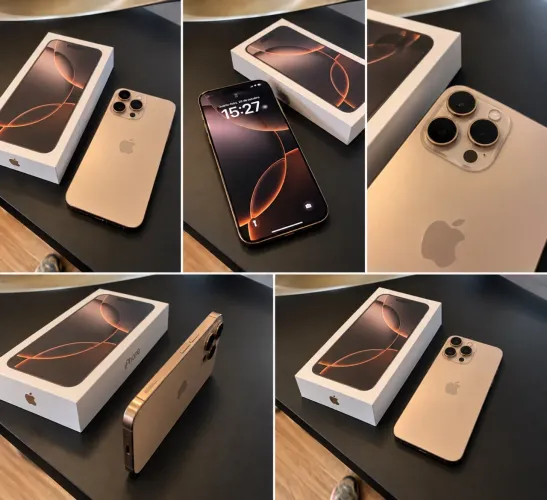 IPHONE 16 PRO MAX 256GB - DESERT TITANIUM