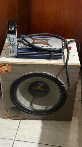 Subwoofer 15? + módulo 1200w 