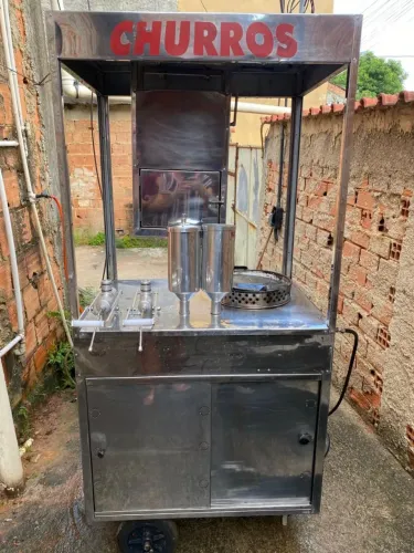 Barraca de churros linda R$1,800 ZAP * pastor Adalberto sou de Nova Aurora belfo