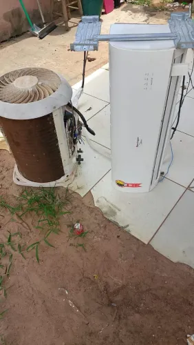 Splinger Midea inverter 12.000btus instalado