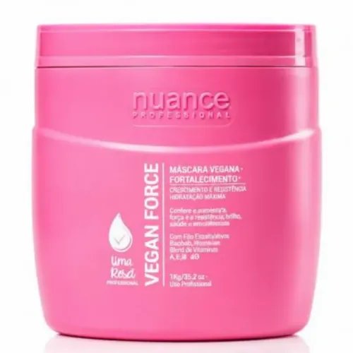 Máscara Hidratação Capilar Intensa Vegan Force Nuance - 1kg