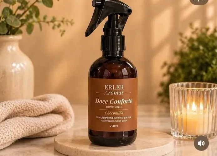 Home spray para ambientes e spray para lençol