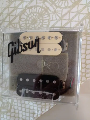 Captadores Epiphone + Gibson - Probucker 2 (braço) + 498T (ponte)