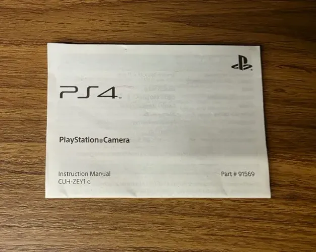 Manual Play Station Câmera CUH-ZEY1G