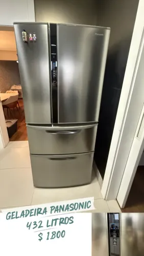 Geladeira Panasonic 2 portas e 2 gavetas