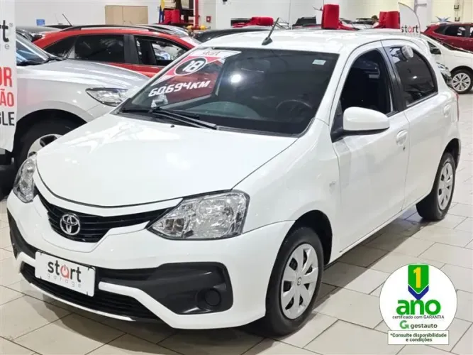 Toyota Etios XS 1.5 Flex 16V 5P Aut. 2018