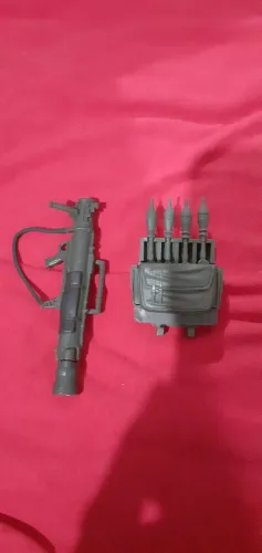 arma do gi joe bazooka para figura 1/12 