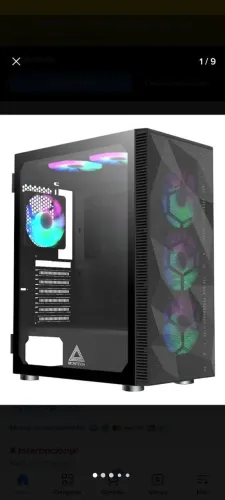 Gabinete gamer montech x3 Mesh RGB