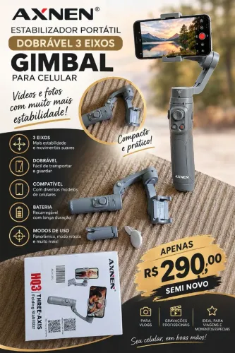 Estabilizador de celular, GIMBAL 