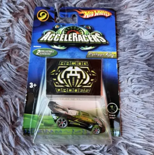Hot Wheels Acceleracers G2 Flathead Fury Metal Maniacs 2006