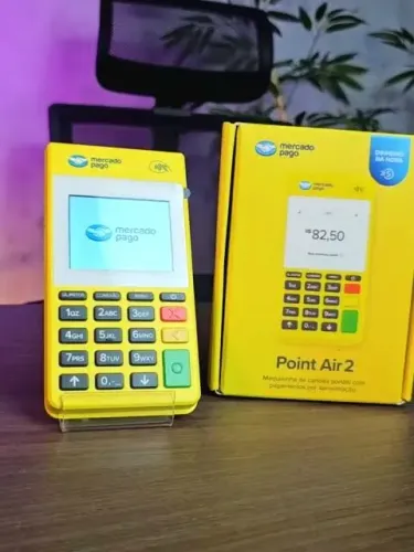 Máquina de cartão Point Air 4G - Nova Lacrada