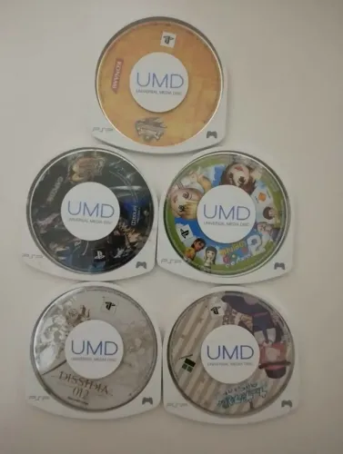 Vendo Pack de jogos de PSP (4)