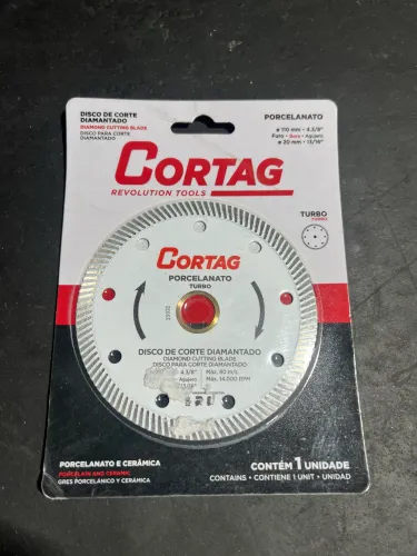 Disco cortag