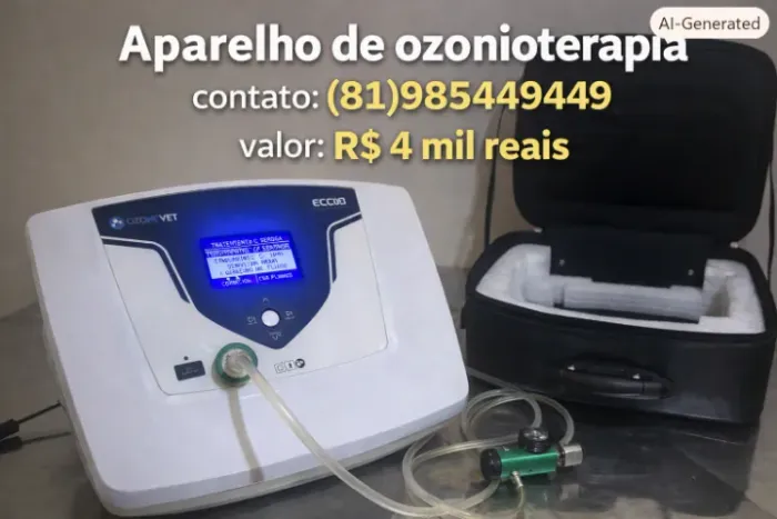 Aparelho de Ozônio Veterinário