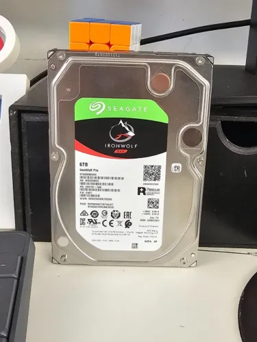 HD Seagate IronWolf Pro 6TB NAS 7200RPM ST6000NE000 - Saudável