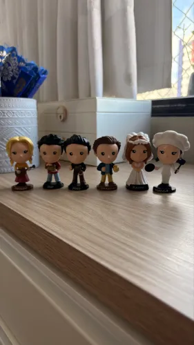 Kit de bonecos em miniatura friends (bobs) 