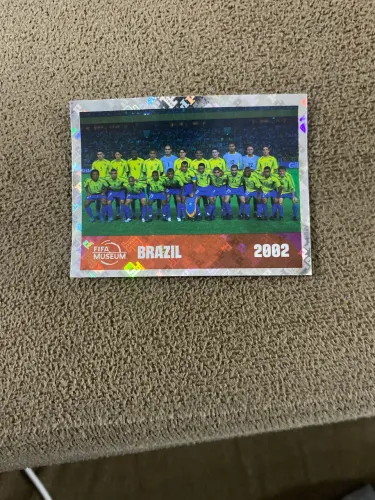 Figurinha Brasil 2002 Álbum Panini Copa 2026