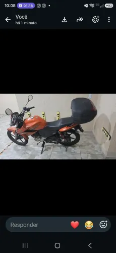 Yamaha Fazer YS 150 ESD 2014 - Laranja (Muito Conservada!)