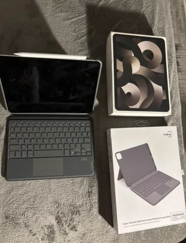 IPAD AIR 5 + TECLADO IPLACE + CANETA PENCIL