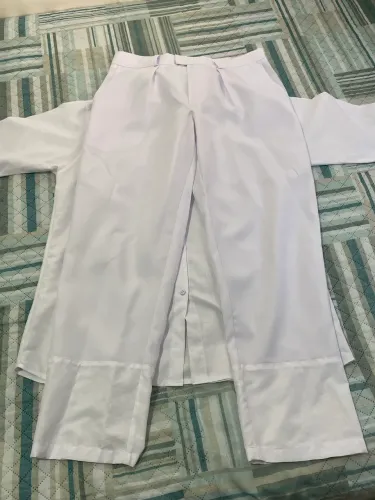 Conjunto Branco Masculino Umbanda Candomblé 