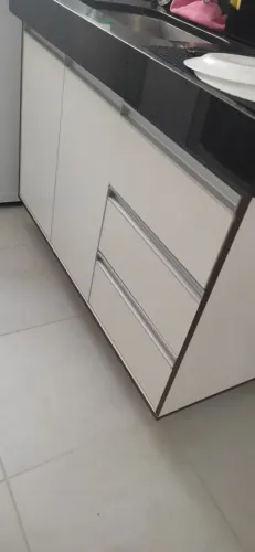 Cozinha planejada para apartamentos MRV completo R$3.200 no mdf branco 