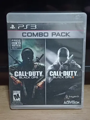 ITEM DE COLECIONADOR / Call of Duty COMBO PACK - PlayStation3