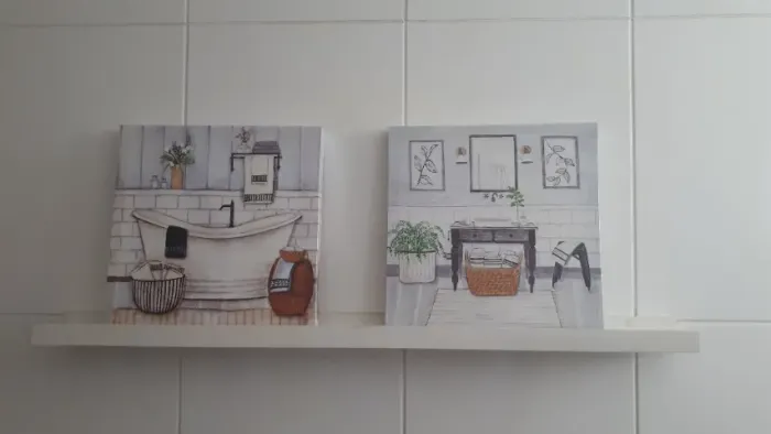 Quadros para banheiro