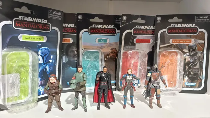 Lote Star Wars The Mandalorian Vintage Collection Hasbro