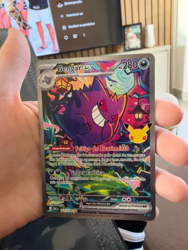 Carta Pokémon Gengar 154/128