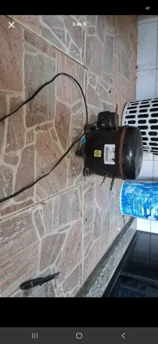 Vendo motor de geladeira funcionando perfeitamente
