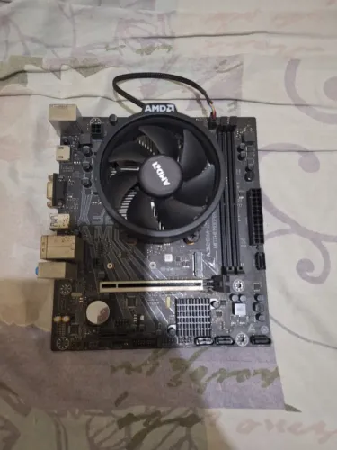 Kit athlon 3000g + a320m na caixa