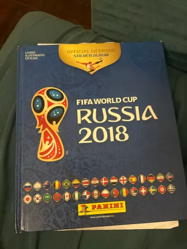 Álbum copa do mundo 2018 completo original