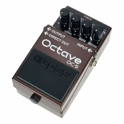 Pedal Oitavador Baixo e Guitarra OCTAVE BOSS OC-5