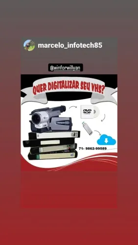 Conversão de Fitas VHS para Digital