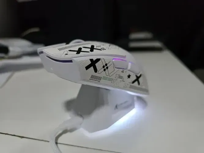 Mouse Gamer Attack Shark X11 Branco Wireless Bluetooth Original
