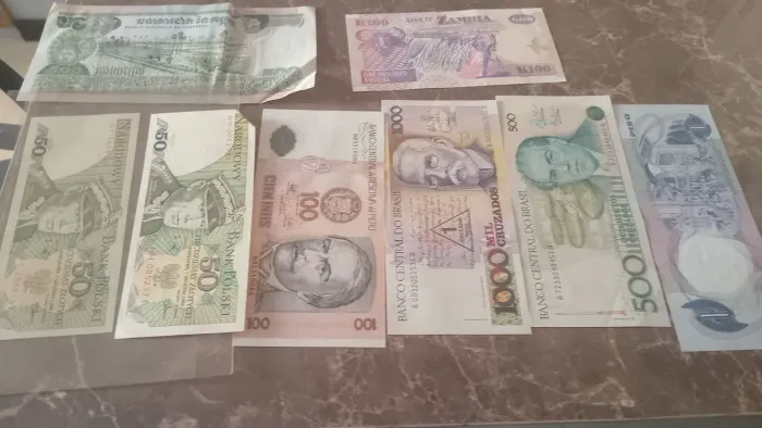 Dinheiro antigo para colecionadores