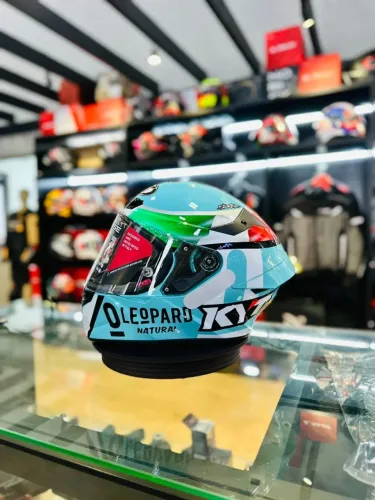 CAPACETE KYT TT COURSE LEOPARD 