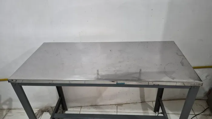 4 Bancadas Inox Metalon reforçadas. Ideal para comercio. Parcela 3x no cartao