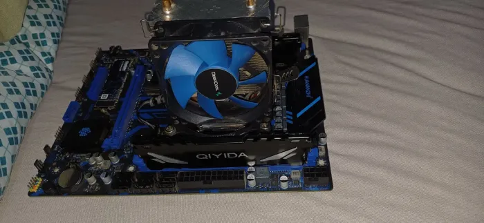 Placa mãe ddr4 x99 + processador xeon e5 2620 v3 + 16 GB RAM + ssd NVME M.2 + cooler