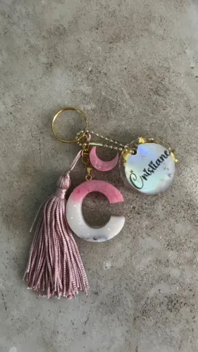 CHAVEIROS DE RESINA PERSONALIZAVEIS