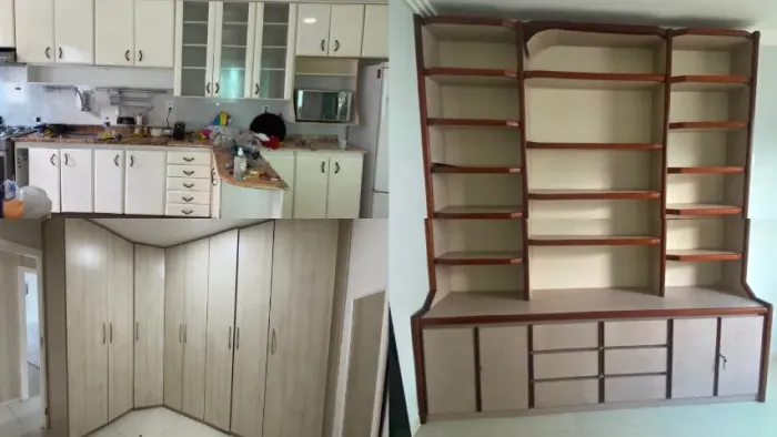 Guarda roupa/Armário de cozinha/estante/mesa escritório