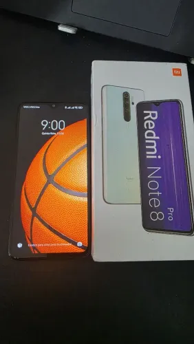 Redmi note 8 preto 6gb de RAM 128gb