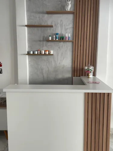 Balcão para recepção