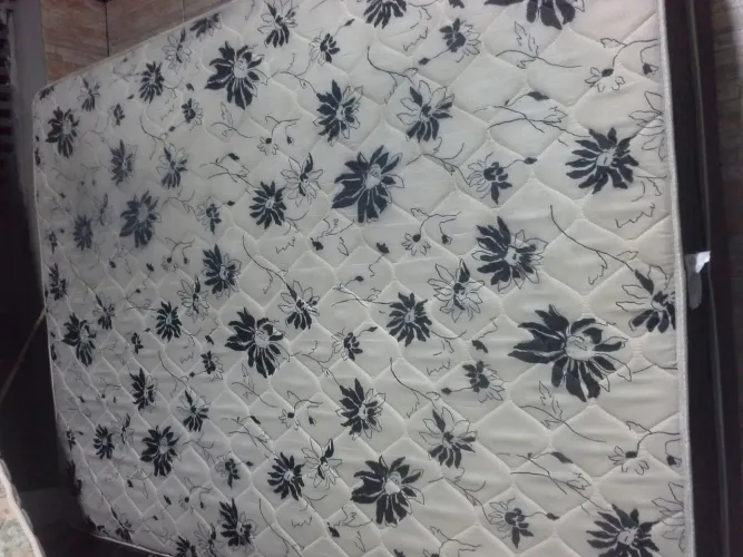 Cama de casal box mais colchão de brinde