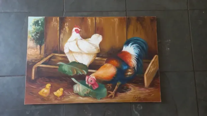 Galinhas - quadro