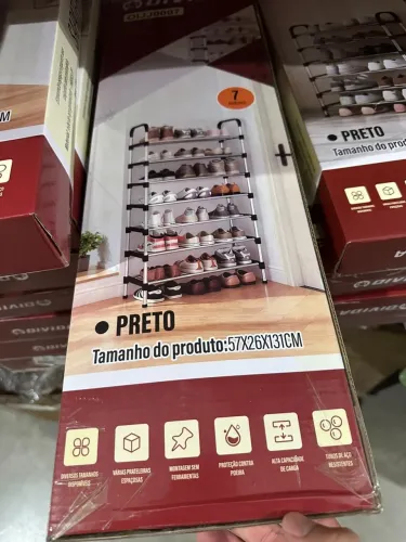 Sapateira 7 prateleiras