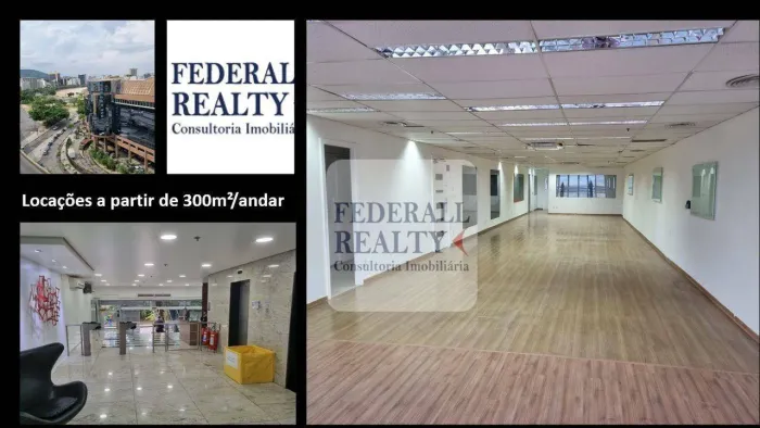 Sala para alugar, 300 m² por R$ 32.199,02 - Botafogo - Rio de Janeiro/RJ