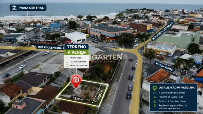 Terreno no Centro de Matinhos