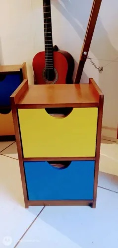 porta brinquedos com 2 nichos 